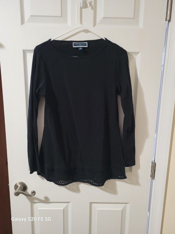 ladies size small long sleeve shirt