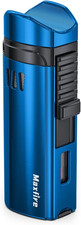 Cigar Lighter,Maxfire Triple Jet Flame Lighter Windproof Torch Butane Refillable