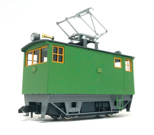 HOn30/HOe Aru-Model Freelance Narrow Gauge Boxcab Electric Locomotive Kit H0e - Picture 19 of 24
