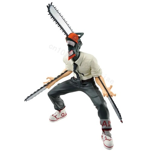 Hot 18 cm Motosega Uomo Anime Figure Power Denji Action Figure PVC Motosega Uomo - Foto 15 di 26