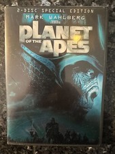 Planet of the Apes (DVD, 2001) 2-Disc Special Edition Mark Wahlberg LIKE NEW