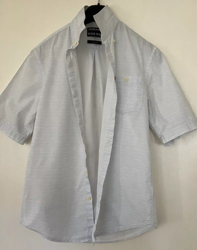 FARAH Kurzarm 💯Baumwollhemd Small Slim Fit - Bild 1 von 10