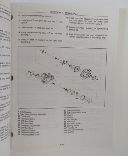 New Holland MY16 MY17 MY19 Lawn and Garden Tractors Repair Manual 87045362 2/04 - Picture 6 of 8