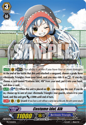 Cardfight!! Vanguard Bermuda Triangle Mermaid Idol Summer Cardfight!! Vanguard Bermuda Triangle Mermaid Idol Summer