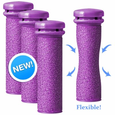 Emjoi Micro-Pedi Refill Rollers Xtreme Coarse x 4 compatible with all Micro Pedi