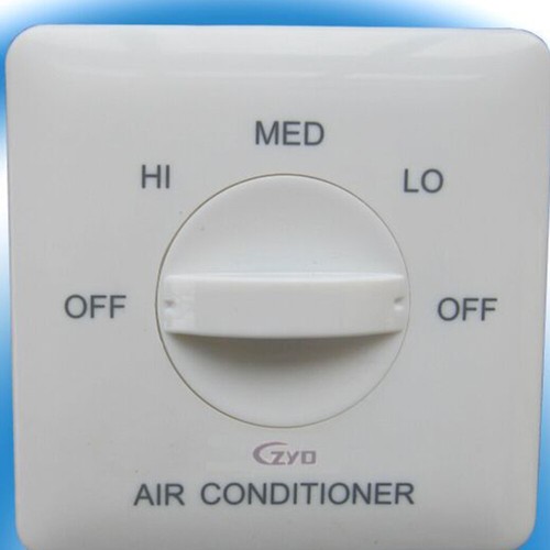 Thermische Kontrolle Panel-Lüftersteuerung Fan-Coil-Dreistufenregler - Bild 9 von 11