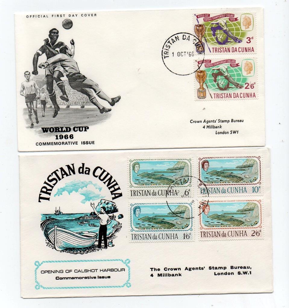 Commonwealth Tristan da Cunha 1960s Stamps UMM/Used +5 FDCs See Scans