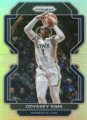 2022 Panini Prizm WNBA ODYSSEY SIMS #102 SILVER PRIZM LYNX