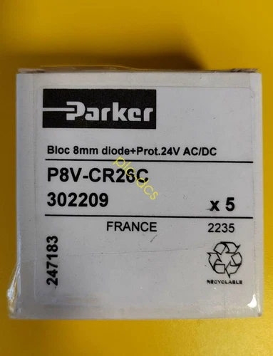 1PC Brand New Parker P8V-CR26C Pneumatic Valve Fedex or DHL