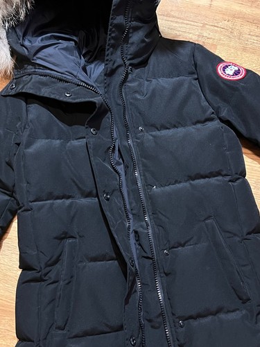 $1875 Canada Goose Shelburne Parka Jacket Heritage Fur Black Women's Size S - Picture 10 of 24