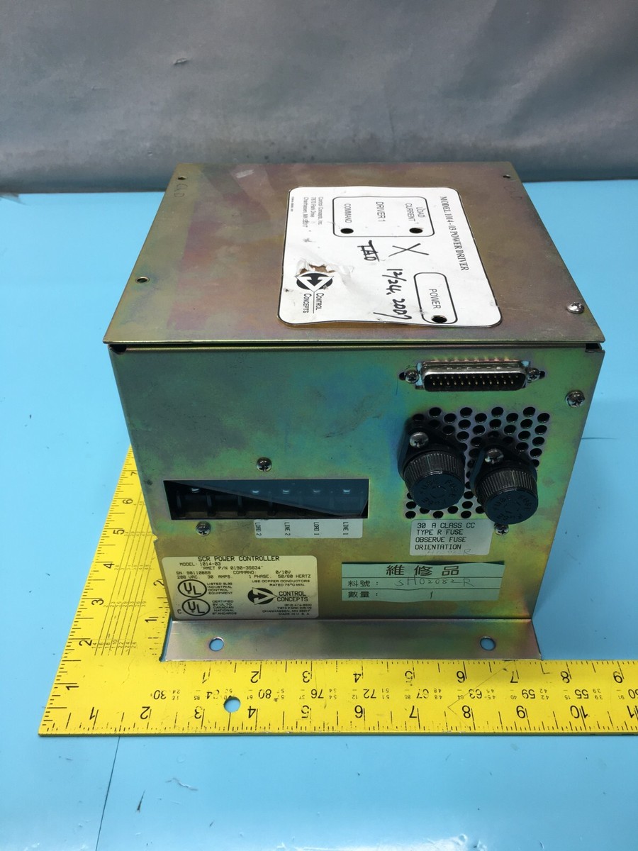 SCR 1014-03 Power Controller, Heater Driver DCSXZ, AMAT 0190-35634