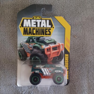 Zumu Metal Machines 1/64 Scale Ages 3+ Green Bone Crusher