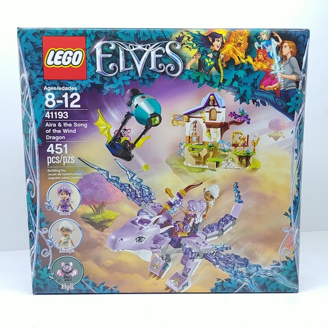 lego elves aira dragon set