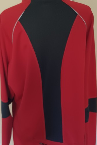 The North Face Trainingsjacke Herren XL rot Stretch Strick 1/2 Reißverschluss Pull Over - Bild 4 von 10