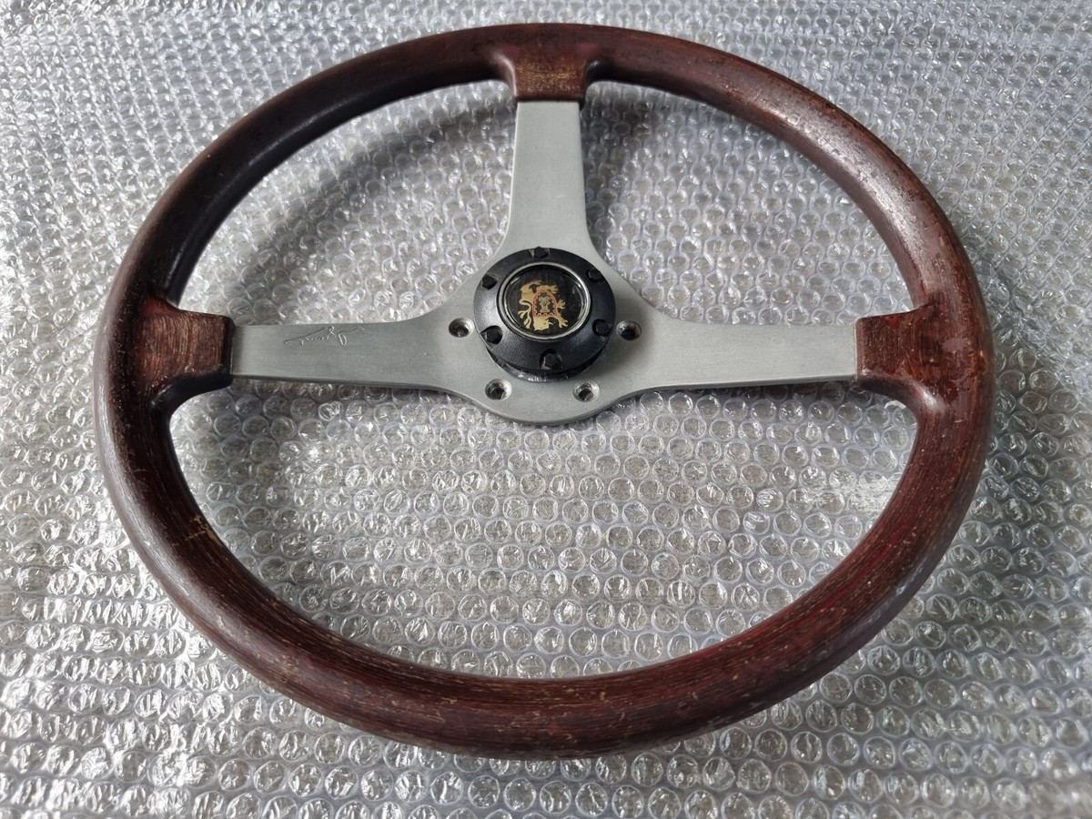 パーツ ALL WOOD Steering Wheel MOMO Racing Heritage Wood Grain Steering Wheel - 240Z | 260Z
