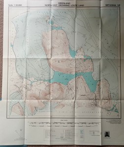 1956-Hamilton-amp-King-NORTH-GREENLAND-EXPEDITION-SE-Iceland-MAPS-06