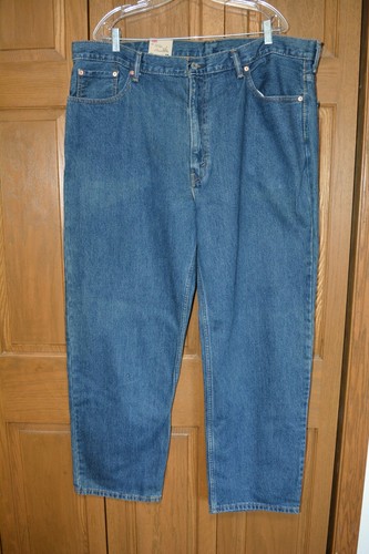 Pantalones de mezclilla para hombre LEVI's 550 Dk. Ajuste relajado lavado se sienta en la cintura 42x30/43x30 NUEVO - Imagen 5 de 12