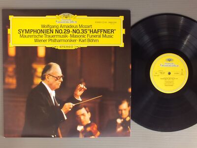 BOHM - VPO/MOZART  SYMPHONY NO29 & 35 JPN 28MG0182