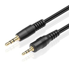 2.5mm to 3.5mm Adapter Cable 3FT Stereo Audio Jack Converter Wire Cord Plug