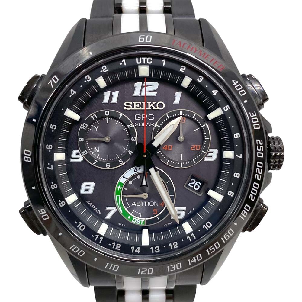 Seiko Sbxb037 Astron Giugiaro Design Quartz Gps Radio Solar 