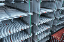 Stellrahmen Stahl 0,66 m - 2,00 m Vertikalrahmen, Gerüstrahmen, Gerüstteile