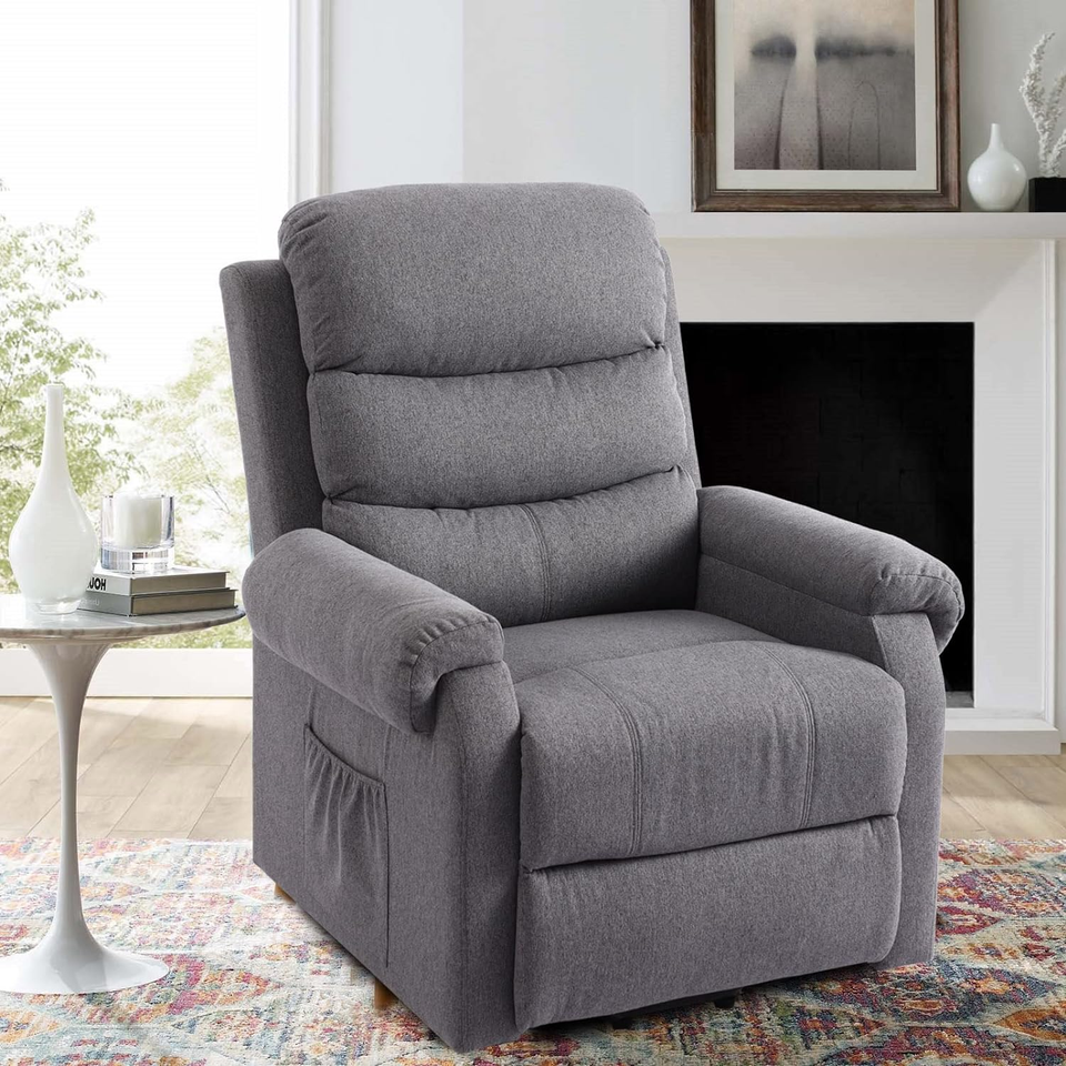 Power Lift Recliner Chair for Elderly, Lift Chair with Massage and Heat