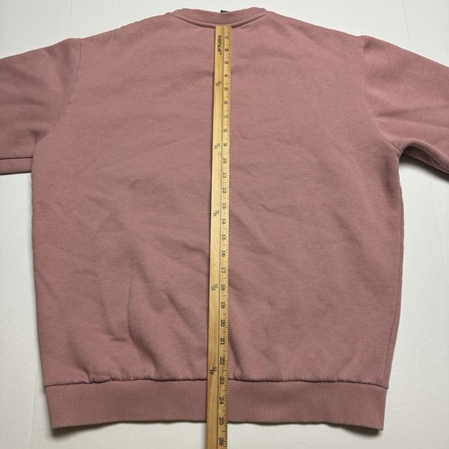 ellesse Women's Littlewood Fleece Sweatshirt Jumper in Blush (Pale Pink) US-L - Picture 15 of 16