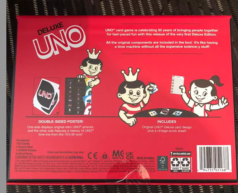 UNO DELUXE PJ - PAPJ