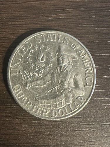 1776 bis 1976 Zweihundertjähriges Viertel selten ohne Münzzeichen - Bild 2 von 2