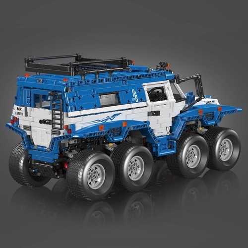 Mould King 13089 Pojazd terenowy 8x8 ATV Ciężarówka Zestaw Klocki zaciskowe Zabawka - Zdjęcie 4 z 9
