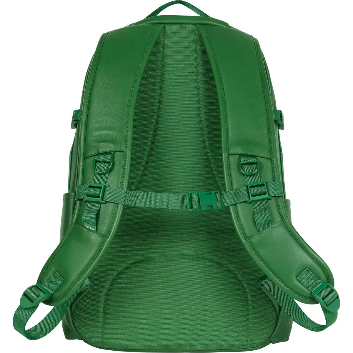 Supreme Leather Backpack Black Brown Green 3colors FW24 New Supreme Leather Backpack Black Brown Green 3colors FW24 New