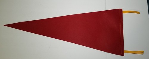 1970s OJ Simpson Football Pennant Banner Flag Vintage Felt Bills 49ers 30" X 12" - Picture 7 of 10