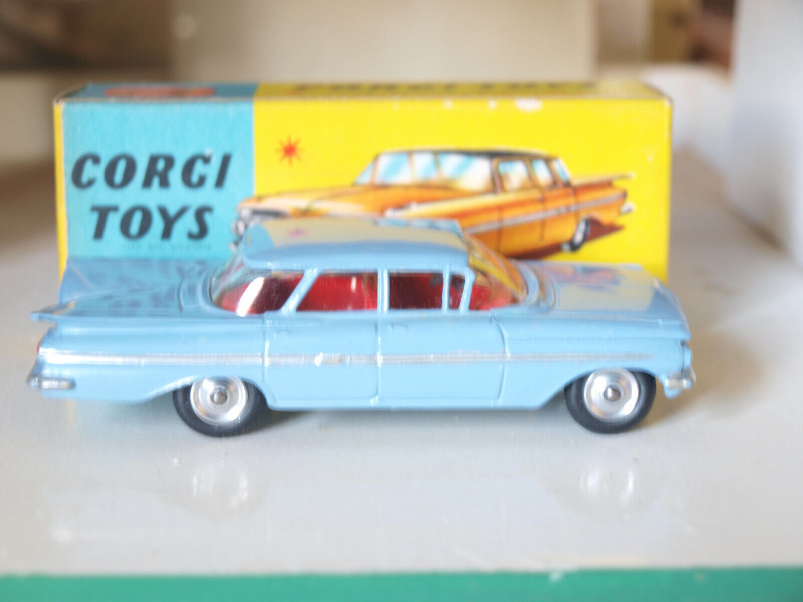 Vintage CORGI No.220. CHEVROLET IMPALA (AMERICAN GARAGE SERIES) Vintage CORGI No.220. CHEVROLET IMPALA (AMERICAN GARAGE SERIES)