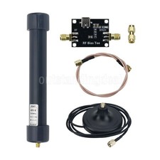 ADS-B 1090MHz Active Antenna DC5V Bias Tee 23.15dBi RF Receiving Antenna os67