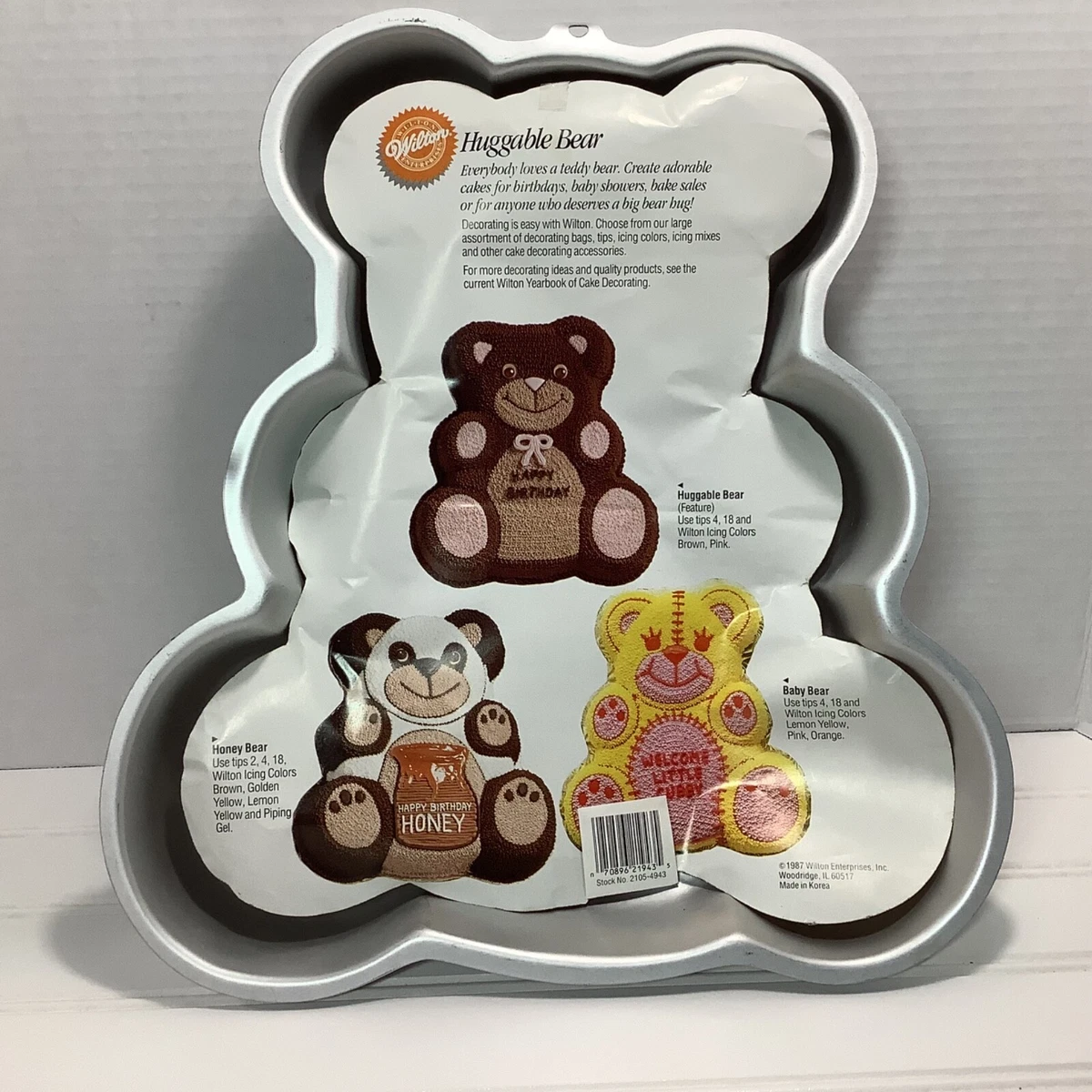 Bigfoot cake pan top