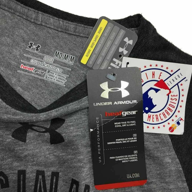under armour 3 4 baseball shirt