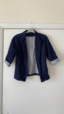 Casual blue blazer