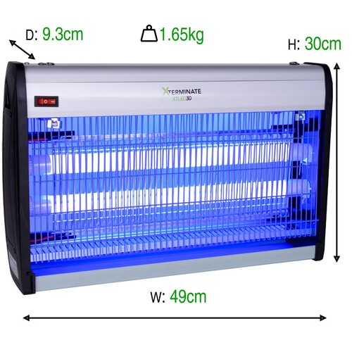 Xterminate LED Electric Fly Killer Zapper Insect Bug Pest Catcher 16W 30W 40W - Picture 19 of 32