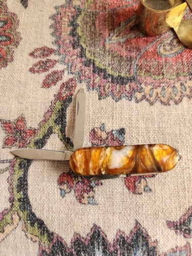 Small Pocket Knife With Holder - Picture 4 of 7