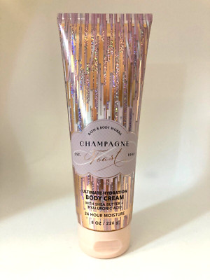 Bath & Body Works Champagne Toast Ultimate Hydration Body Cream Full Size 8 oz