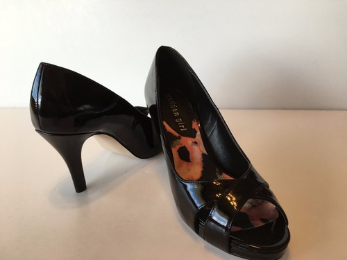 Madden Girt Women's Gertiee (781) Black Patent Pump Size 6M - Picture 2 of 4