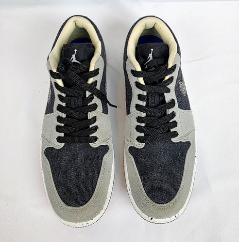 Nike Air Jordan 1 One Low SE Crater Black Grey DM4657-001 Men’s Size 9 - Picture 3 of 11