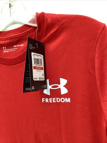 Under Armour 1370810 Herren Athletic UA Freedom Flag T-Shirt Kurzarm Tee XS - Bild 2 von 4