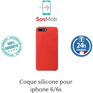 coque iphone 6s rouge apple