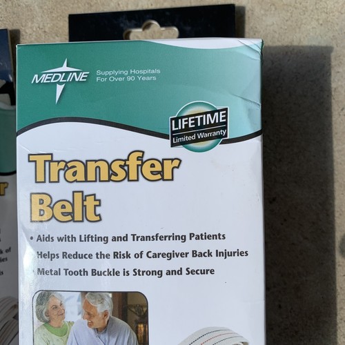 MEDLINE 2 X 60 Transfer Belts Aids with Lifting & Transferring eBay