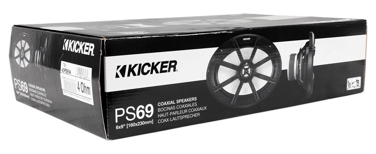 2 Колонки Kicker 6x9 мощностью 180 Вт для PolairsATVUTVRZRCart
