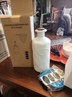 Caeramics Dispenser Set With Funnel Oil And Vinegar