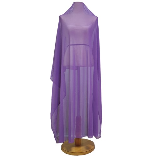 Soft Power Mesh Tulle 4-way Spandex stretch Fabric Sheer Net Dresses Bridal 44"w - Picture 359 of 628
