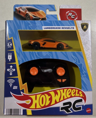 ホットウィール RC LAMBORGHINI REVUELTO Hot Wheels RC 1:64 Scale Lamborghini Revuelto, Battery