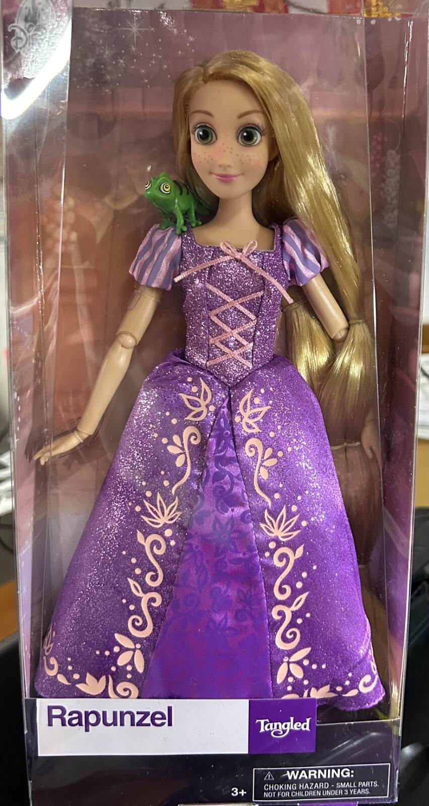 Disney Store Tangled 12'' Rapunzel doll with Pascal New in B